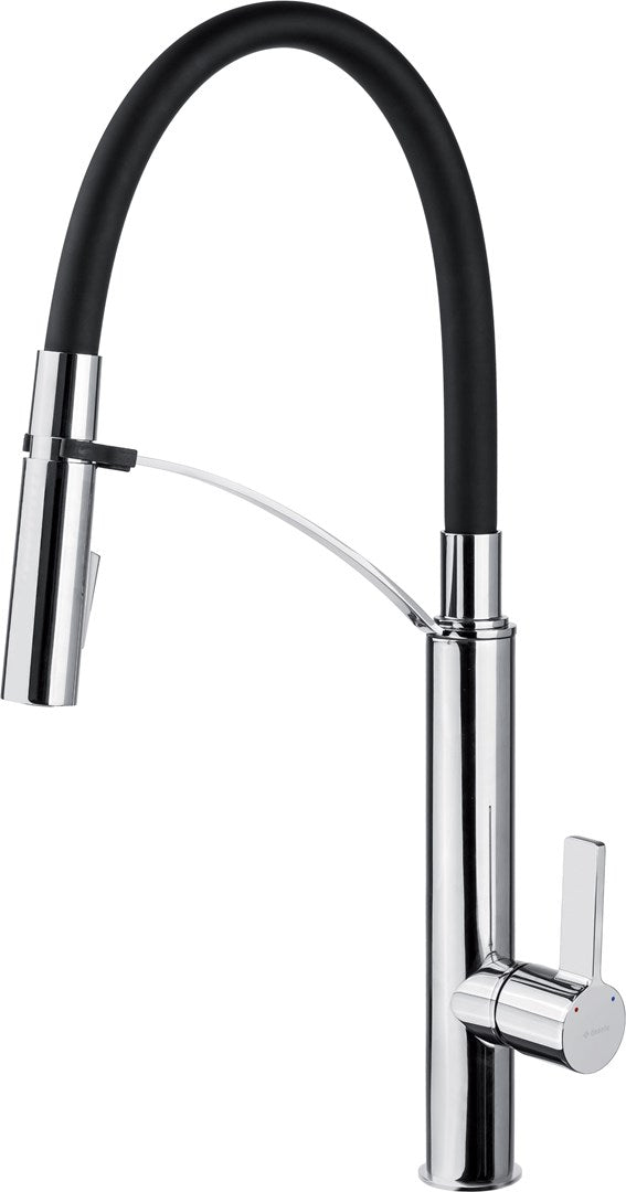 Kitchen faucet with pull-out spout