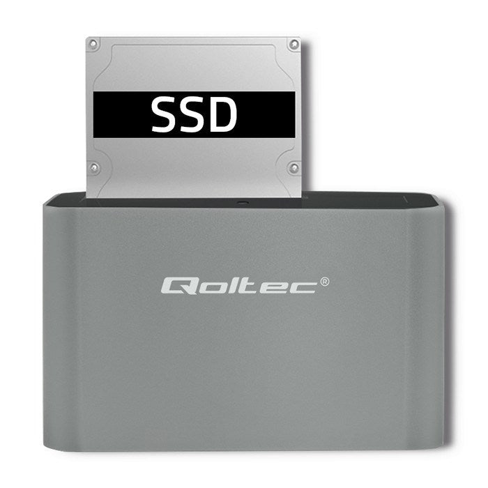 Qoltec 5315 Docking station HDD/SSD 2.5/3.5 SATA USB 3.0