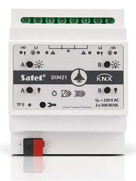 SATEL KNX 2-Channel Dimming Actuator KNX-DIM21