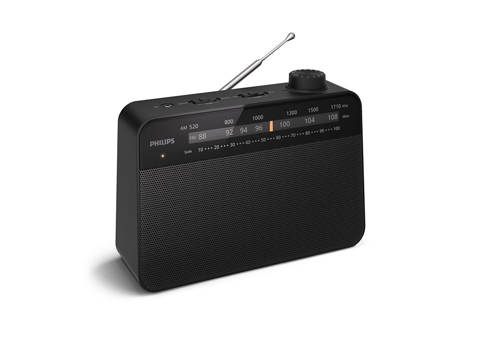 Philips TAR2509 Portable FM/MW Radio Black (TAR2509/10)