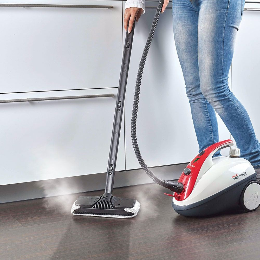 Polti Vaporetto Smart 30_R Cylinder Steam Cleaner 1.6 L 1800 W Red, White