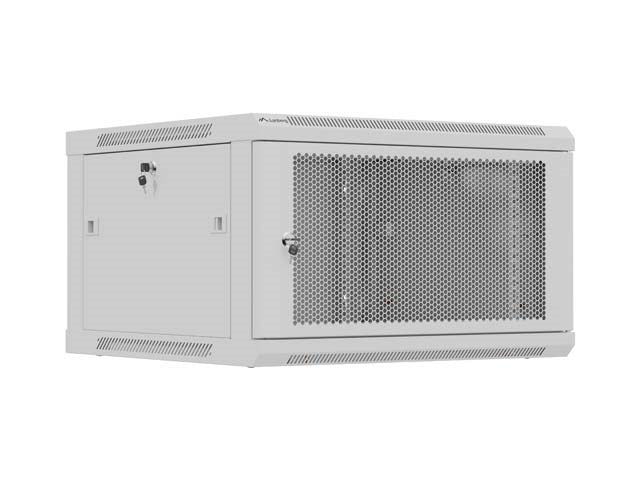 Rack Cabinet 19 6U 600x600 Grey Perforated