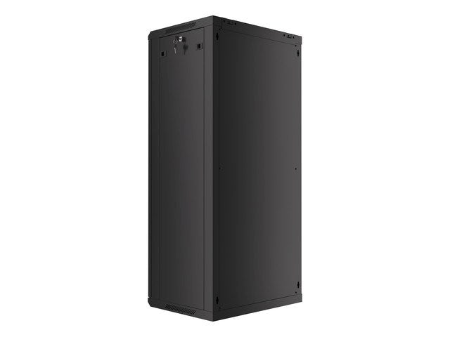 Lanberg WF01-6427-10B rack cabinet 27U Wall mounted rack Black