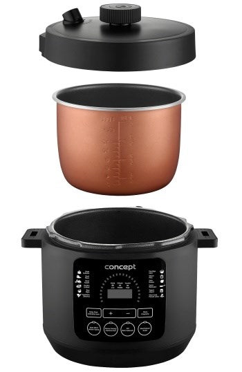 CONCEPT CK6001 Multicooker 5.8 L 1000 W Black