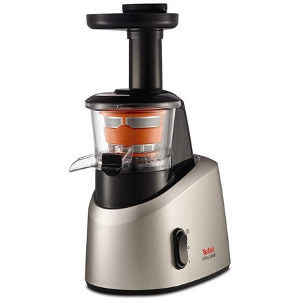 Tefal Juice Extractor ZC255B, 200 W, 0.8 L Bowl, Grey/Silver