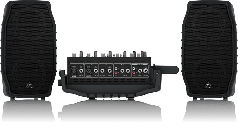 Behringer PPA200 Public Address (PA) system Freestanding Public Address (PA) system 200 W Black