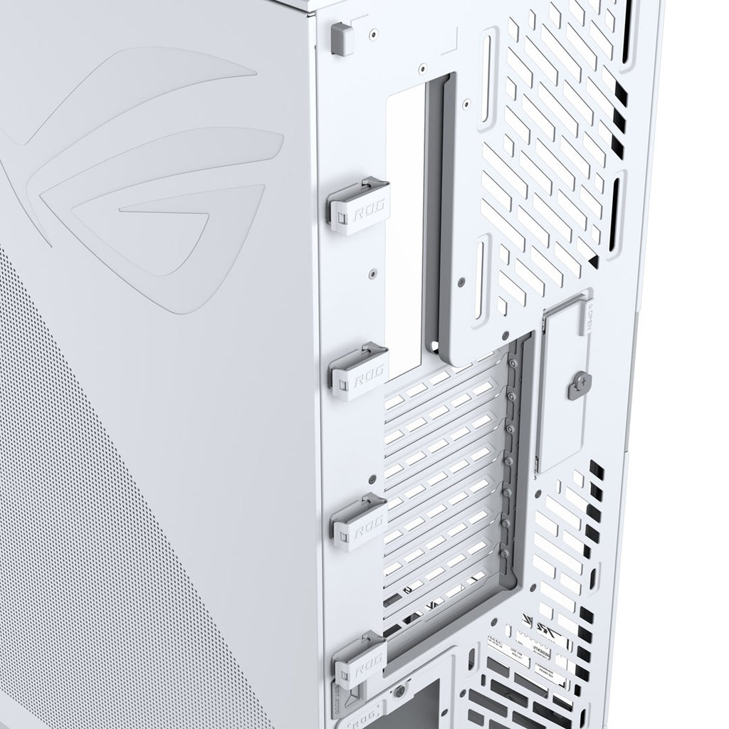 ASUS ROG CRONOX GR801 CURVE TG ARGB White Midi Tower