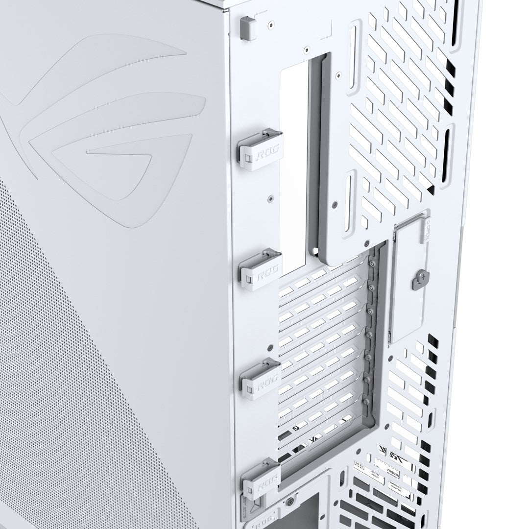 ASUS ROG CRONOX GR801 CURVE TG ARGB White Midi Tower