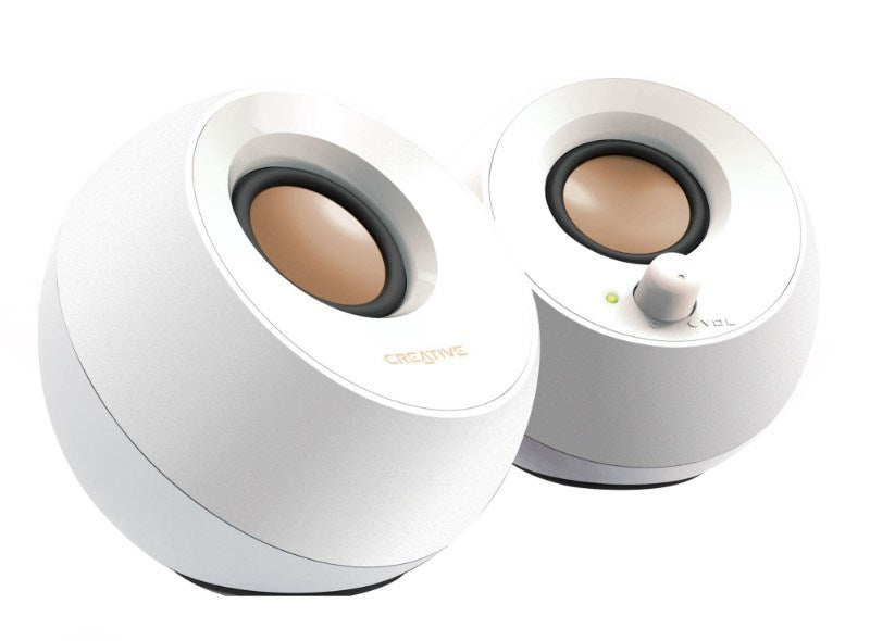 Creative Pebble Speakers for PC White