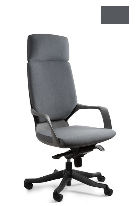 UNIQUE Apollo BL417 Office Chair Slate Grey, Black Model W-909-B-BL417