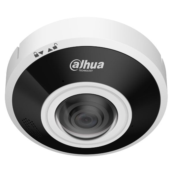 6MP Fisheye IP Camera with 360° View, IR LED, H.264/H.265 Encoding