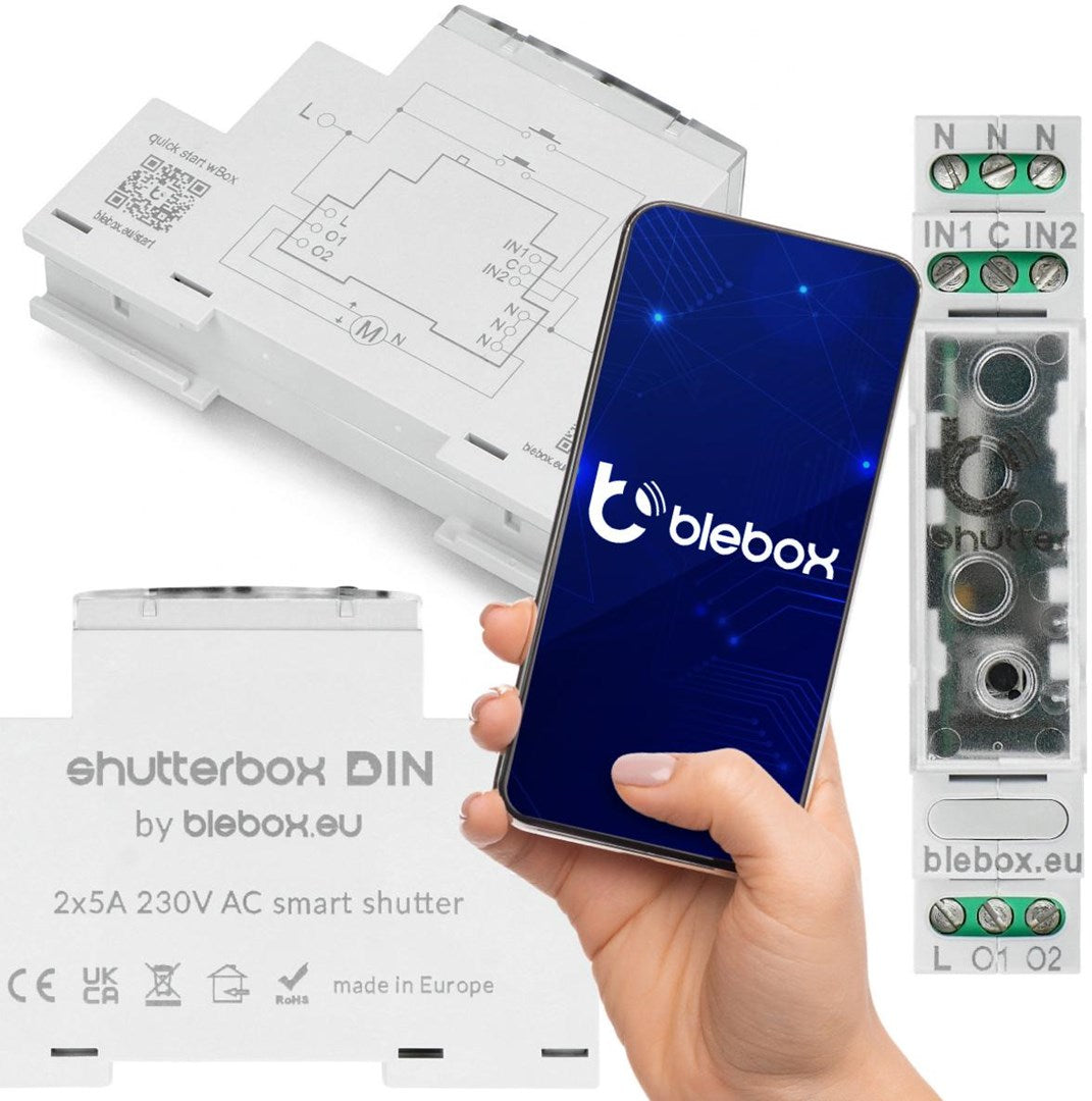 Blebox Shutterbox Control Module DIN