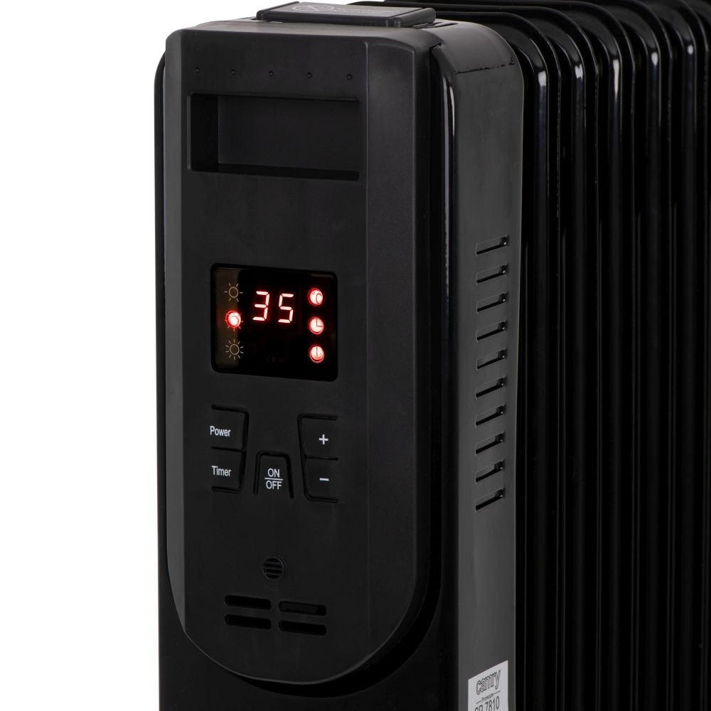Camry Oil-Filled Radiator CR 7814 2500W with Remote Control
