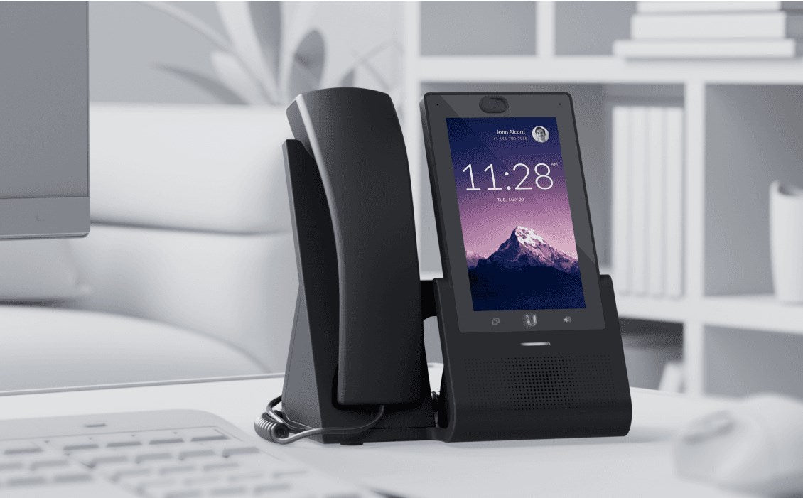 Ubiquiti UniFi Touch - VoIP Phone - Black - Subscription Unlocked 802.11a/b/g/n/ac