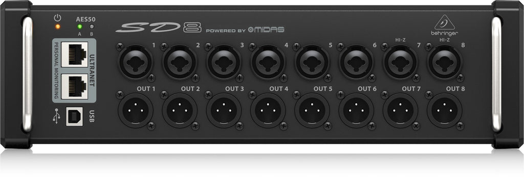 Behringer SD8 Stage Box - Professional Audio Interface
