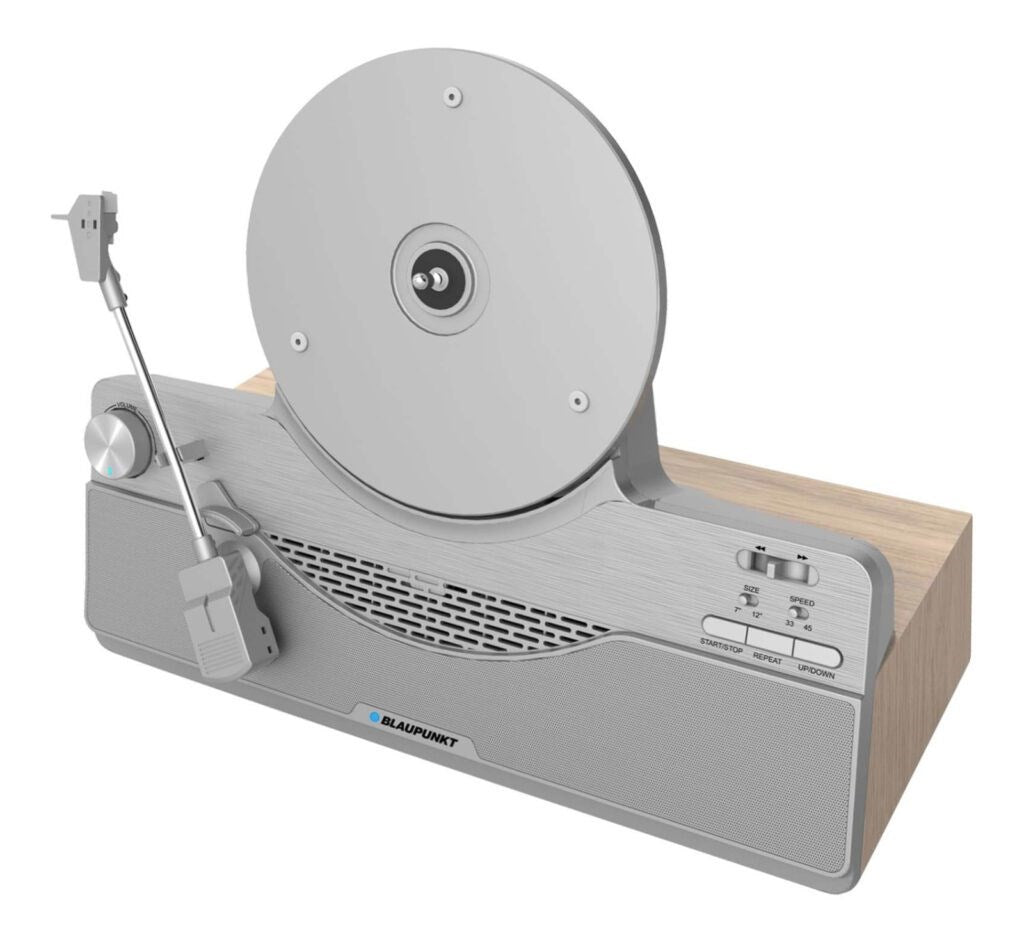 Blaupunkt Vertical Turntable VT100SL Wood MDF