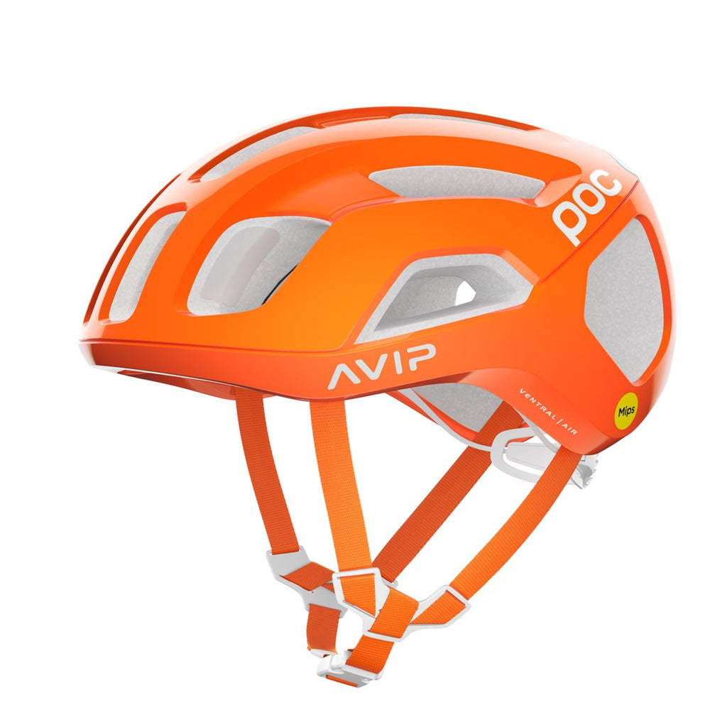 POC Helmet PC108701126MED1, M Size, 200 g, Polycarbonate, Orange, Mountain Biking
