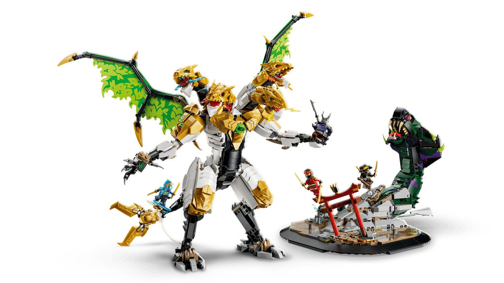 LEGO NINJAGO Building Blocks 71872 Ultra Dragon Battle - 2178 Pieces - 4 Minifigures - Ages 12+