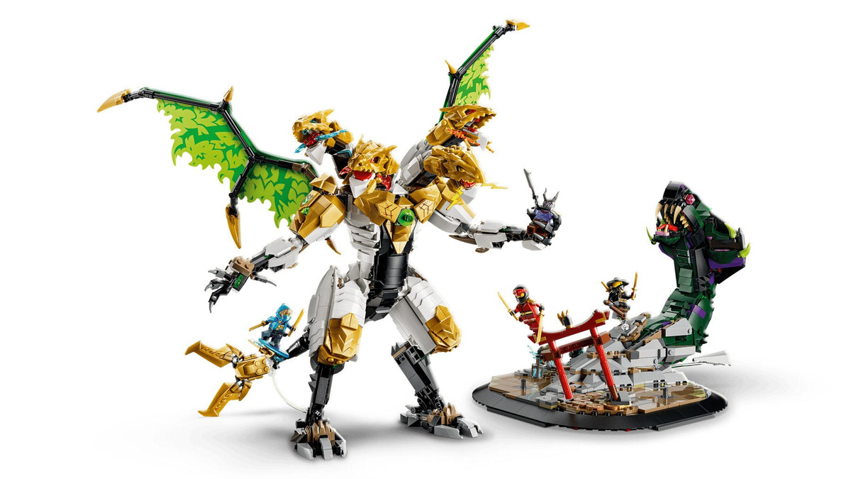 LEGO NINJAGO Building Blocks 71872 Ultra Dragon Battle - 2178 Pieces - 4 Minifigures - Ages 12+