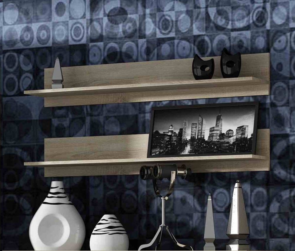 Cama Set of Two Shelves 125 cm SOHO Sonoma Oak Matte
