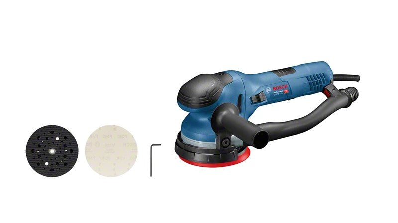 Bosch GET 55-125 Professional Random Orbital Sander 7800 RPM 550 W Black Blue