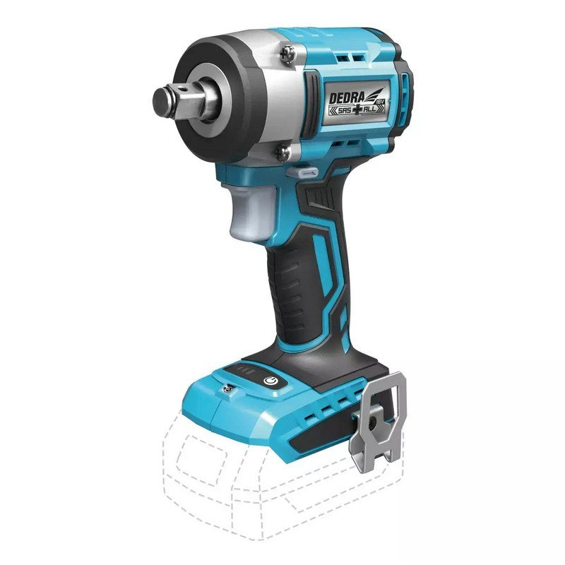 DEDRA SAS+ DED7153 Cordless Impact Wrench 18V 350Nm