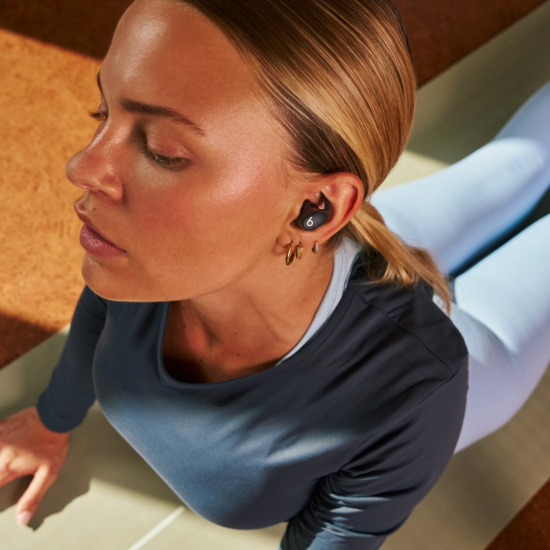 Apple Powerbeats Fit - Wireless Noise-Cancelling Workout Earbuds - Jet Black (ME2J4ZM/A)
