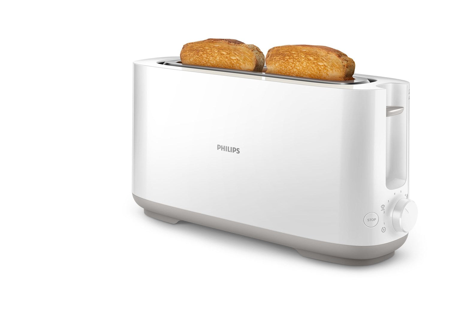 Philips HD2590/00 Toaster Daily Breakfast Collection 1 Long Slot 830W White