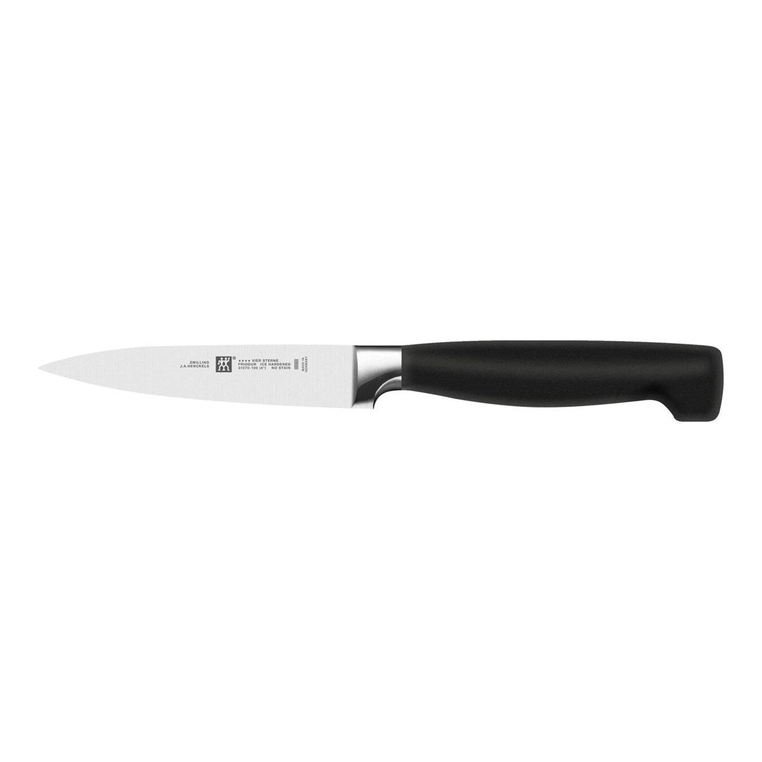 Set of 4 knives in a block Zwilling Four Star - Black
