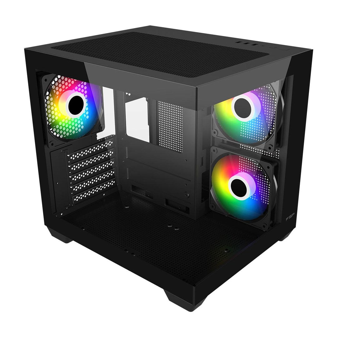 Fortron FSP S140-BA Mini Tower Case Black ARGB | Model: 537553