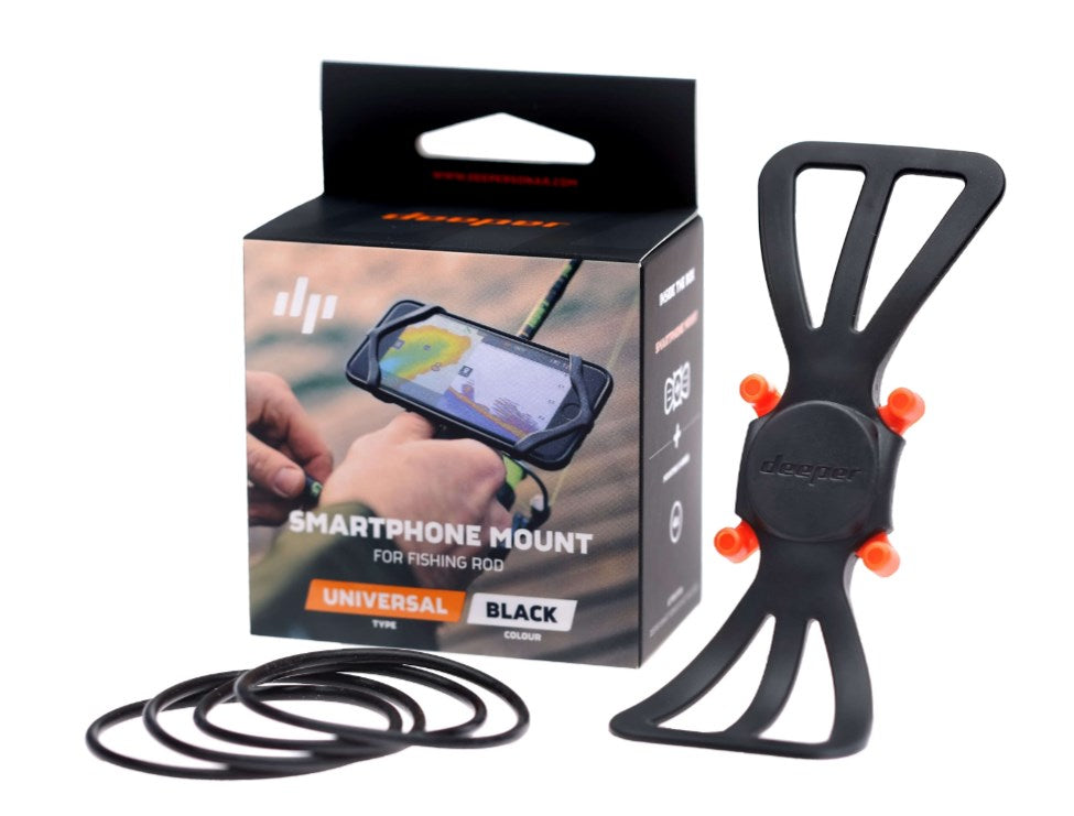Deeper Smartphone Mount Phone Holder for Fishing Rod