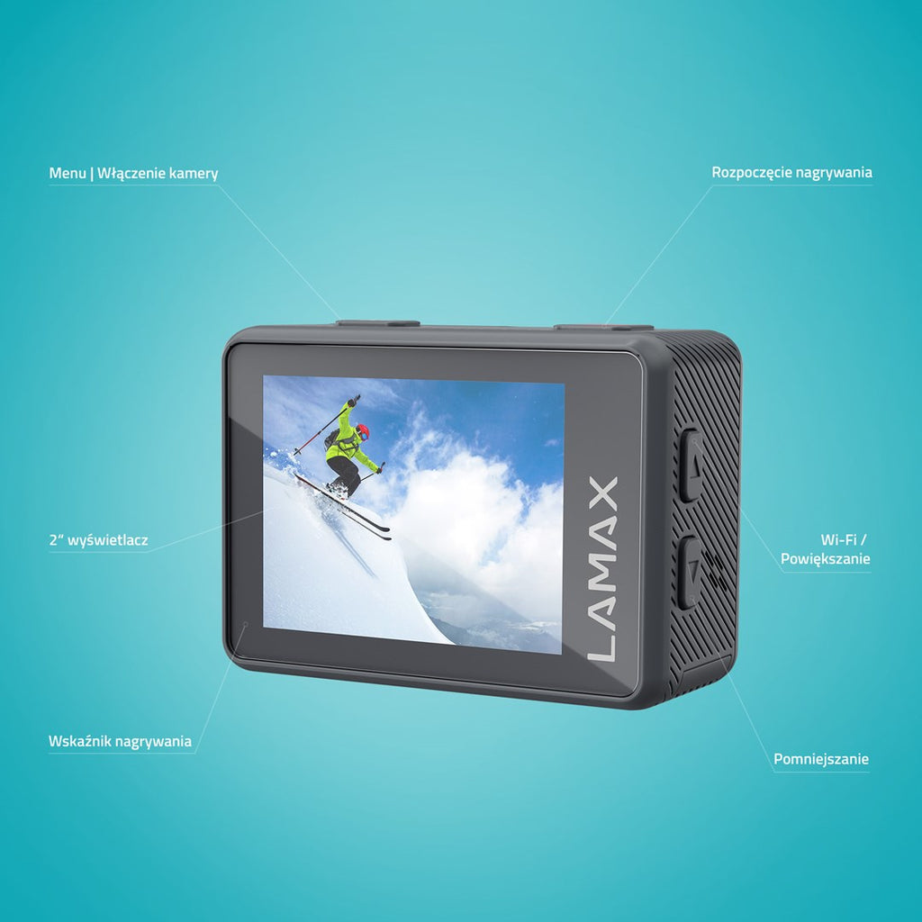 LAMAX X3.2 Action Camera 4K Ultra HD 420 g Model: LXCAMX32NNNGA