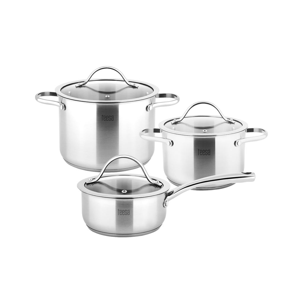 Teesa 6-Piece Cookware Set 4490 g LEC-TSA0141