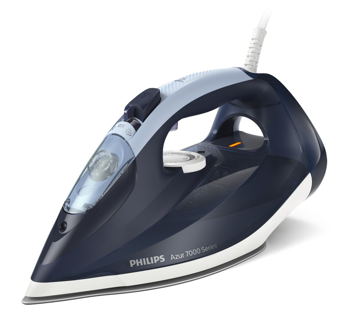 Philips 7000 Series DST7030/20 Iron Dry & Steam 2800 W SteamGlide Plus Blue
