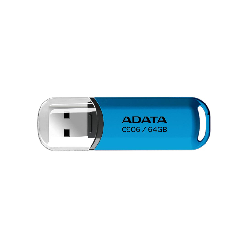 ADATA AC906-64G-RWB USB flash drive 64 GB USB Type-A 2.0 Blue  Transparent