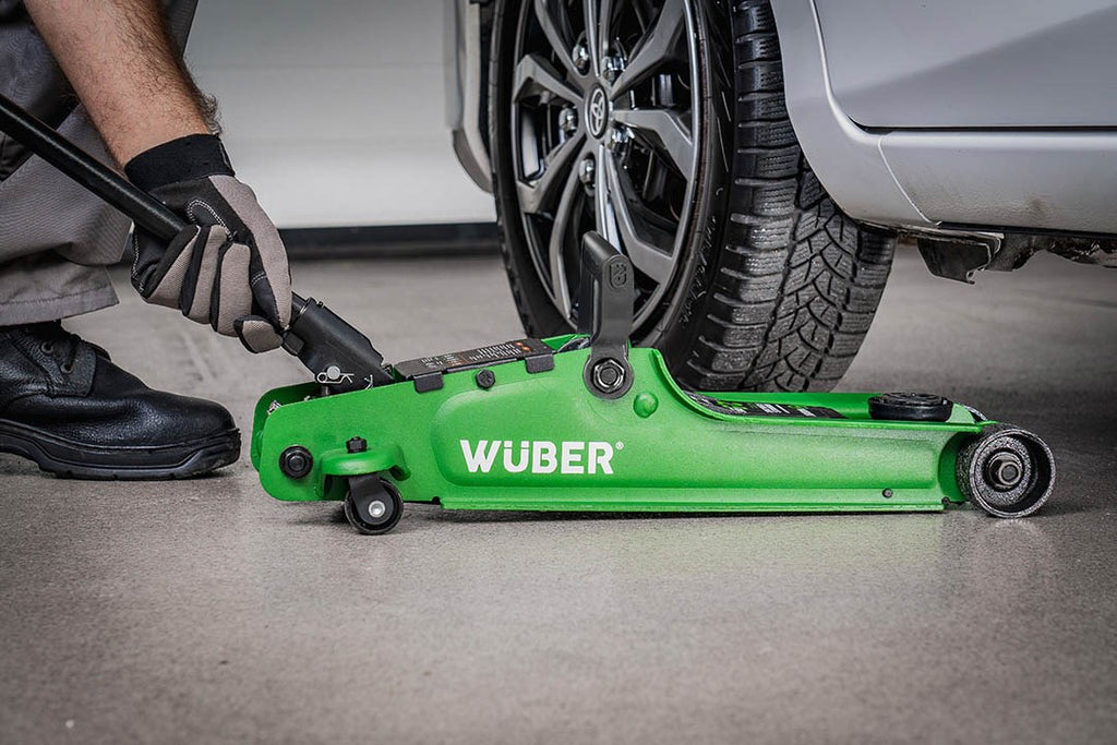 WUBER Low-Profile Car Jack 80–375 mm 2.5 t W22002 Hydraulic Jack 13 kg
