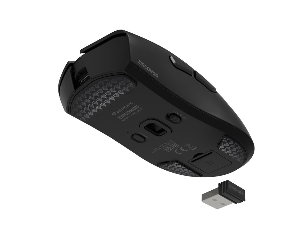 GENESIS Zircon 880 Ergonomic Gaming Mouse 12000 DPI 6 Programmable Buttons