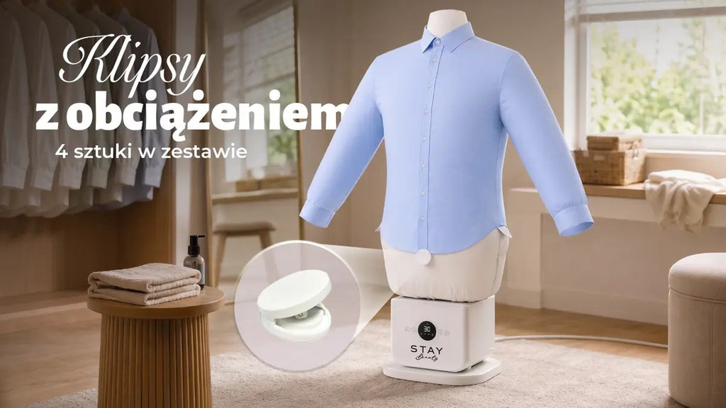 Extralink Upright Garment Steamer 1400W STAY BEAUTY - Compact Design