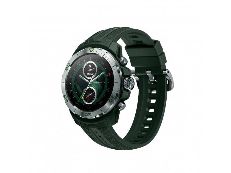 Mibro GS Explorer Smartwatch (Green) 1.3" AMOLED, 10ATM Waterproof, 20 Days Battery Life