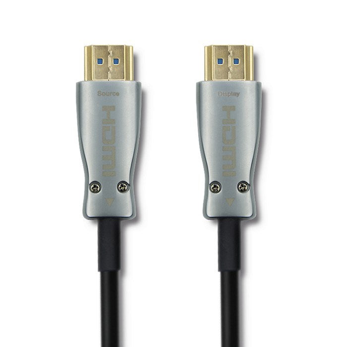 Qoltec 50472 HDMI cable 20 m HDMI Type A (Standard) Black  Silver