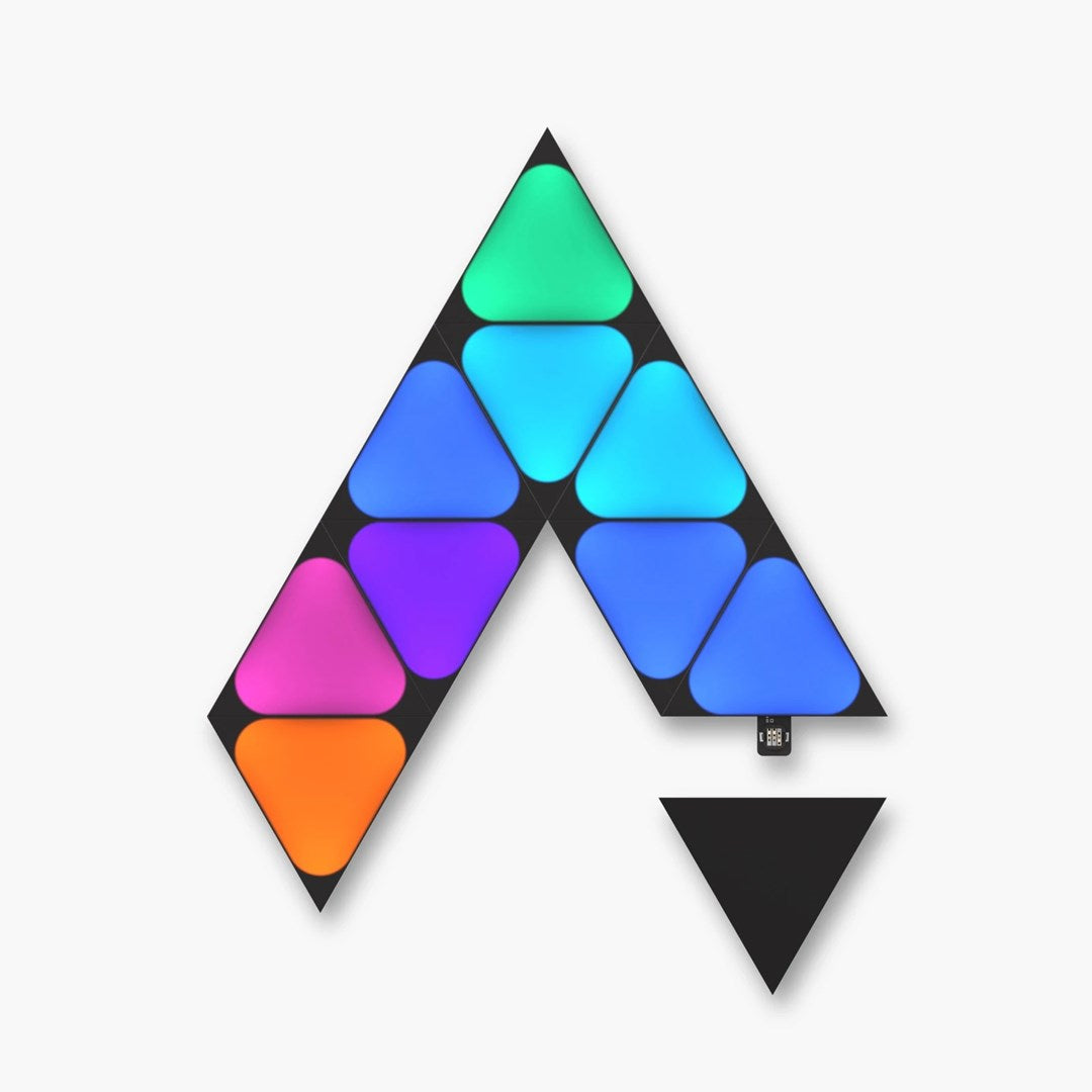 Nanoleaf Shapes Black Mini Triangles Expansion Pack - Limited Edition