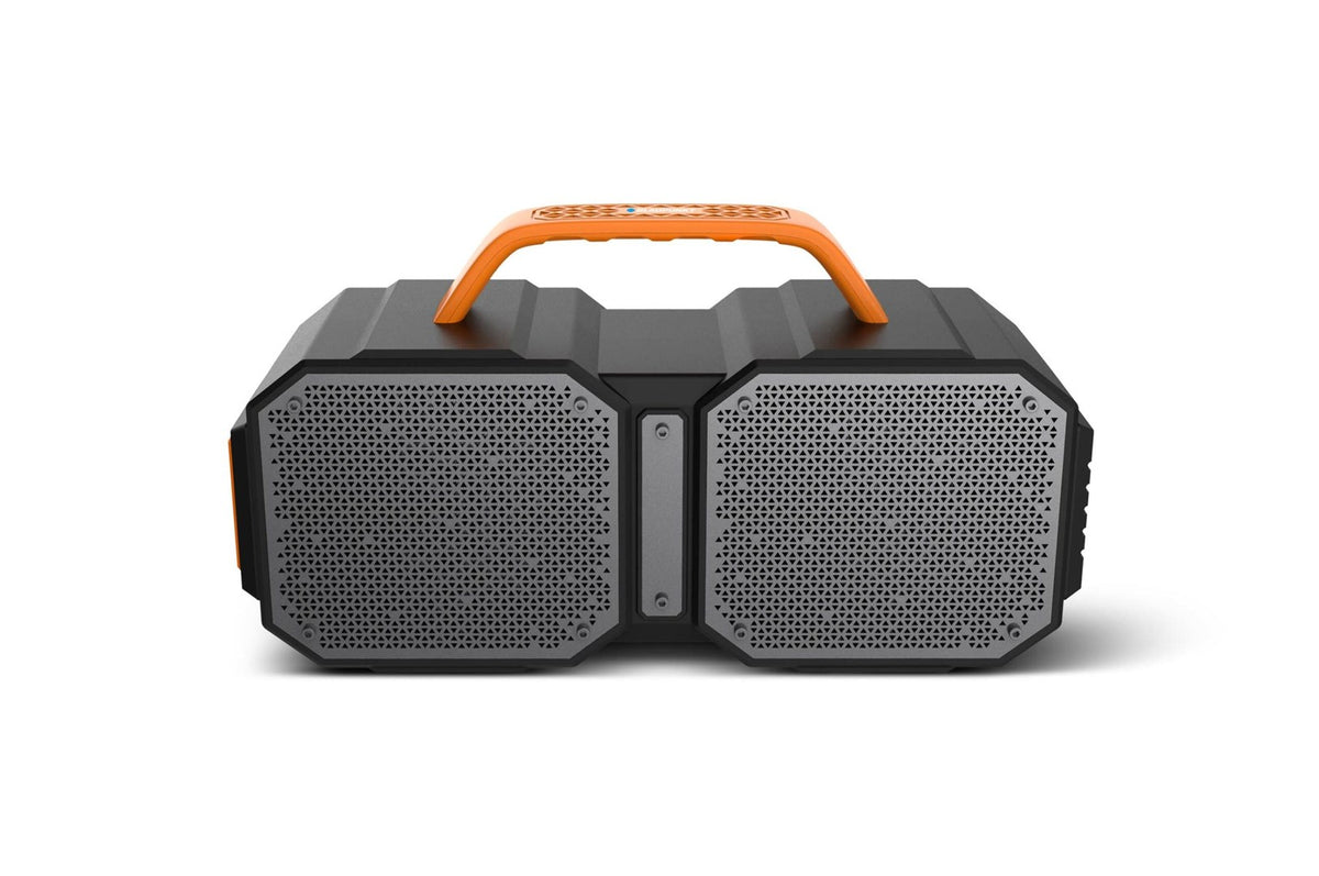 Blaupunkt Portable Bluetooth Speaker Grey 2x15W Wireless BT50BB