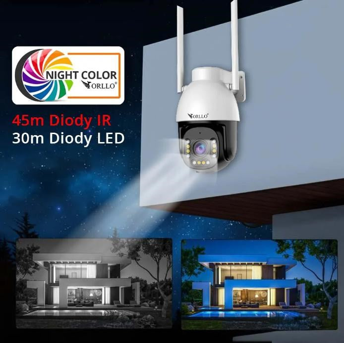 Orllo Z9 ULTRA Outdoor Rotating Zoom IP Camera x10