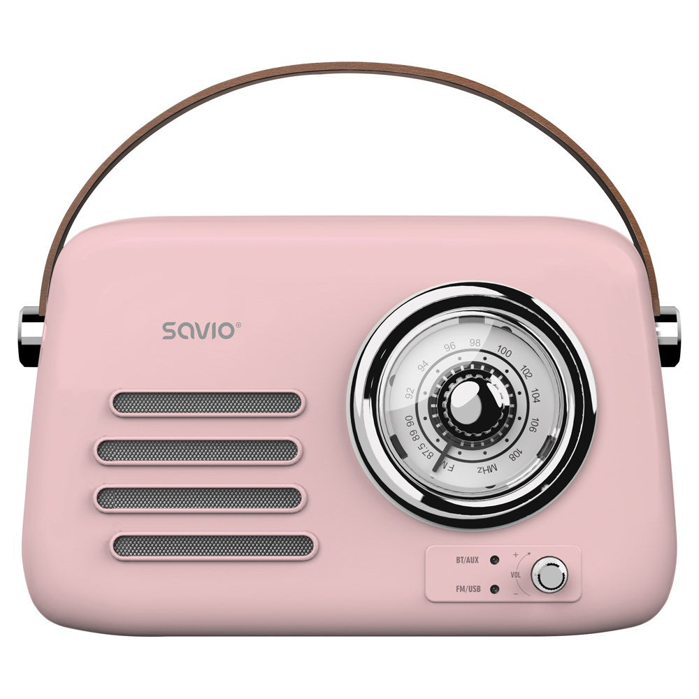 SAVIO RS-03 Portable radio  pink