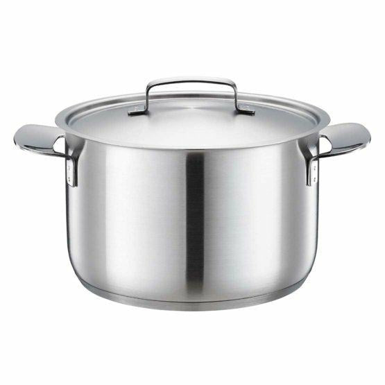 Thick Bottom Pot with 3 Layers - 90% Recycled Stainless Steel - 5 L Volume