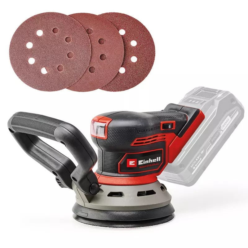 Einhell TP-RS 18/32 Li BL - Solo Floor sander 24000 RPM Black  Red