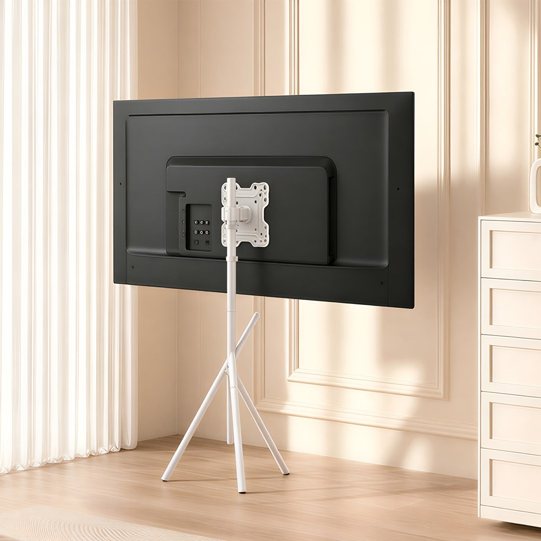 Maclean Freestanding TV Floor Mount for 27" to 55" Screens, Max Weight 60 kg, MC-181 W