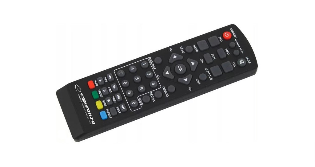 Esperanza EV106R DVB-T Receiver, Terrestrial TV, 405 g, Remote Control