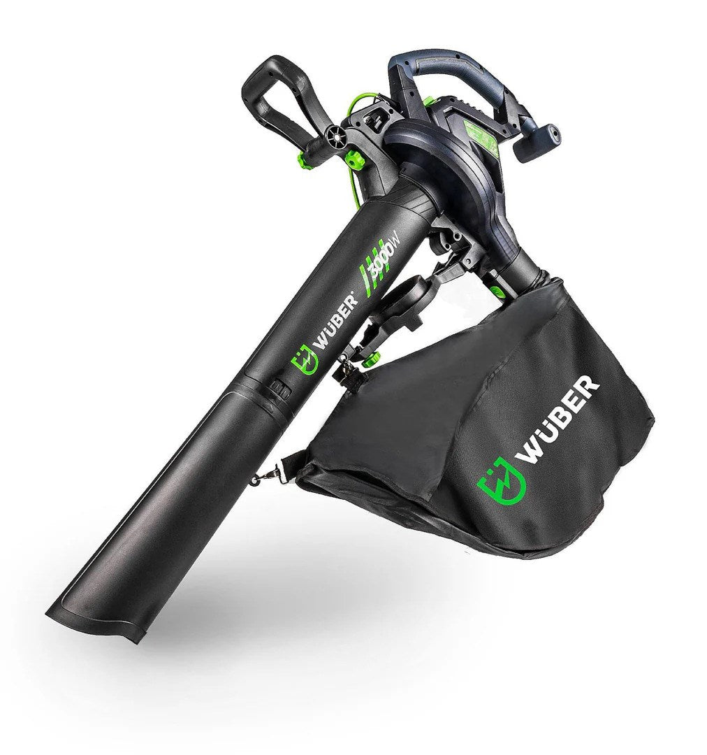 WUBER Electric Leaf Blower 3000 W with Shredder 15:1 - W43422