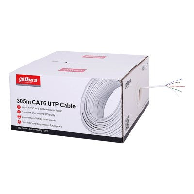 Dahua Technology Networking Cable Cat6 U/UTP 305 m PFM923I-6UN-C